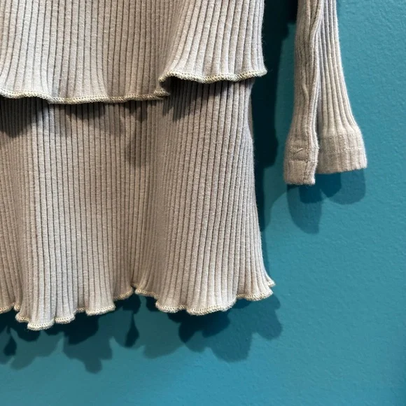 Daisy Appliqué Ruffle Spring Top - Picture 3 of 4